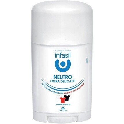 Экстра-нежный дезодорант-карандаш без пятен, 50 мл, Infasil
Экстра-нежный дезодорант-карандаш без пятен, 50 мл, Infasil