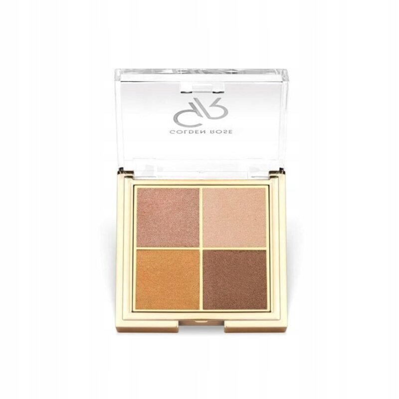 Golden Rose, четырехцветная палетка теней для век 07
Golden Rose, четырехцветная палетка теней для век 07