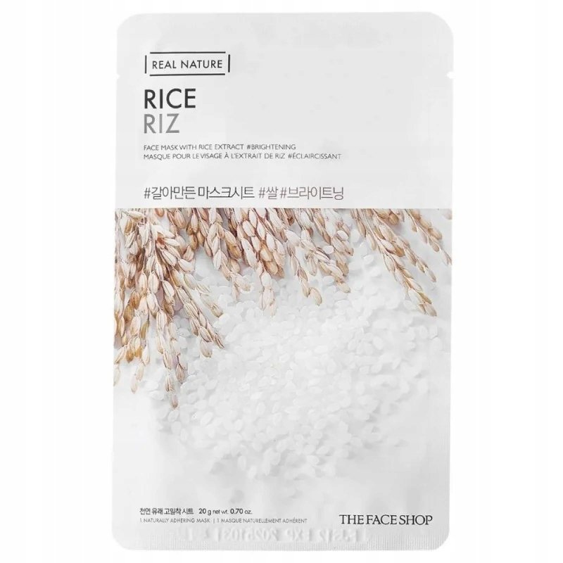 Маска для лица The Face Shop с рисовой эссенцией, осветляющая и увлажняющая, 20 г Inna marka
Маска для лица The Face Shop с рисовой эссенцией, осветляющая и увлажняющая, 20 г Inna marka