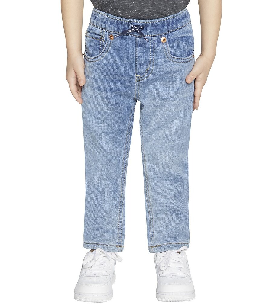 Levi's Little Boys 2T-7X Джинсовые брюки скинни с принтом и завязками на завязках, синий
Levi's Little Boys 2T-7X Джинсовые брюки скинни с принтом и завязками на завязках, синий