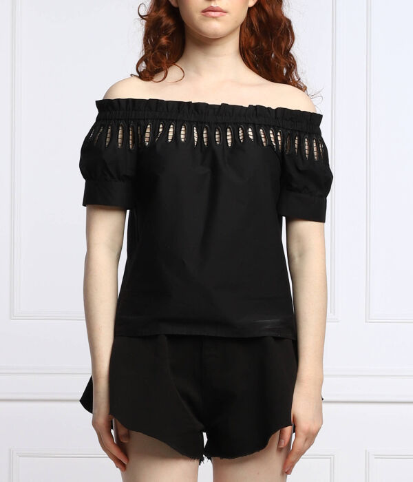 Блуза женская Liu Jo с открытыми плечами, черный
Блуза женская Liu Jo с открытыми плечами, черный