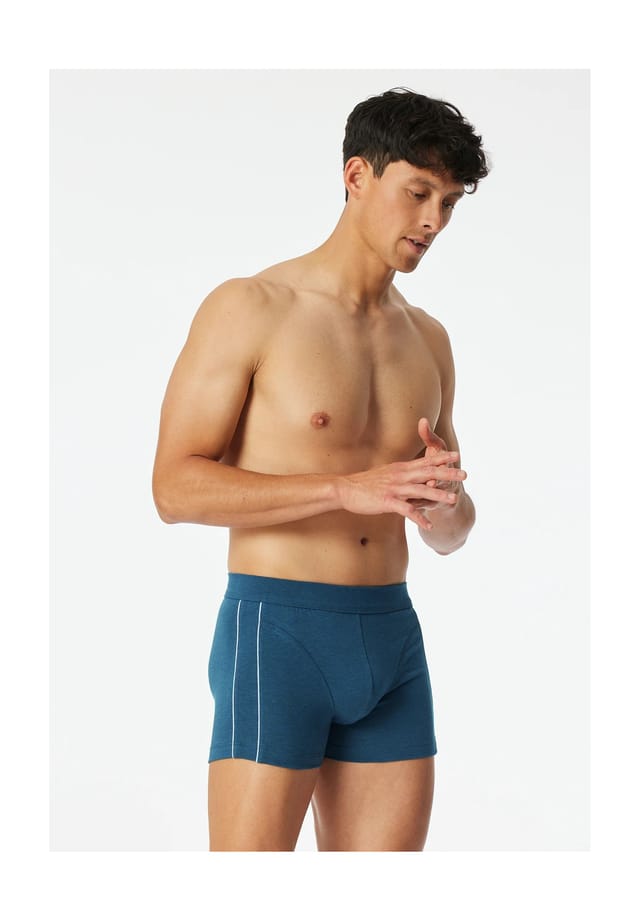 Брюки комфортного кроя с коротким эластичным поясом Schiesser, синий
Брюки комфортного кроя с коротким эластичным поясом Schiesser, синий