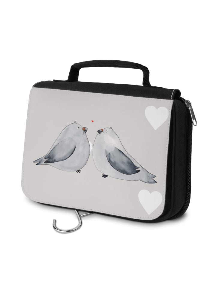 Mr. & Mrs. Panda Косметичка с изображением голубей и любовным мотивом, без надписи, пастельно-серого цвета
Mr. & Mrs. Panda Косметичка с изображением голубей и любовным мотивом, без надписи, пастельно-серого цвета