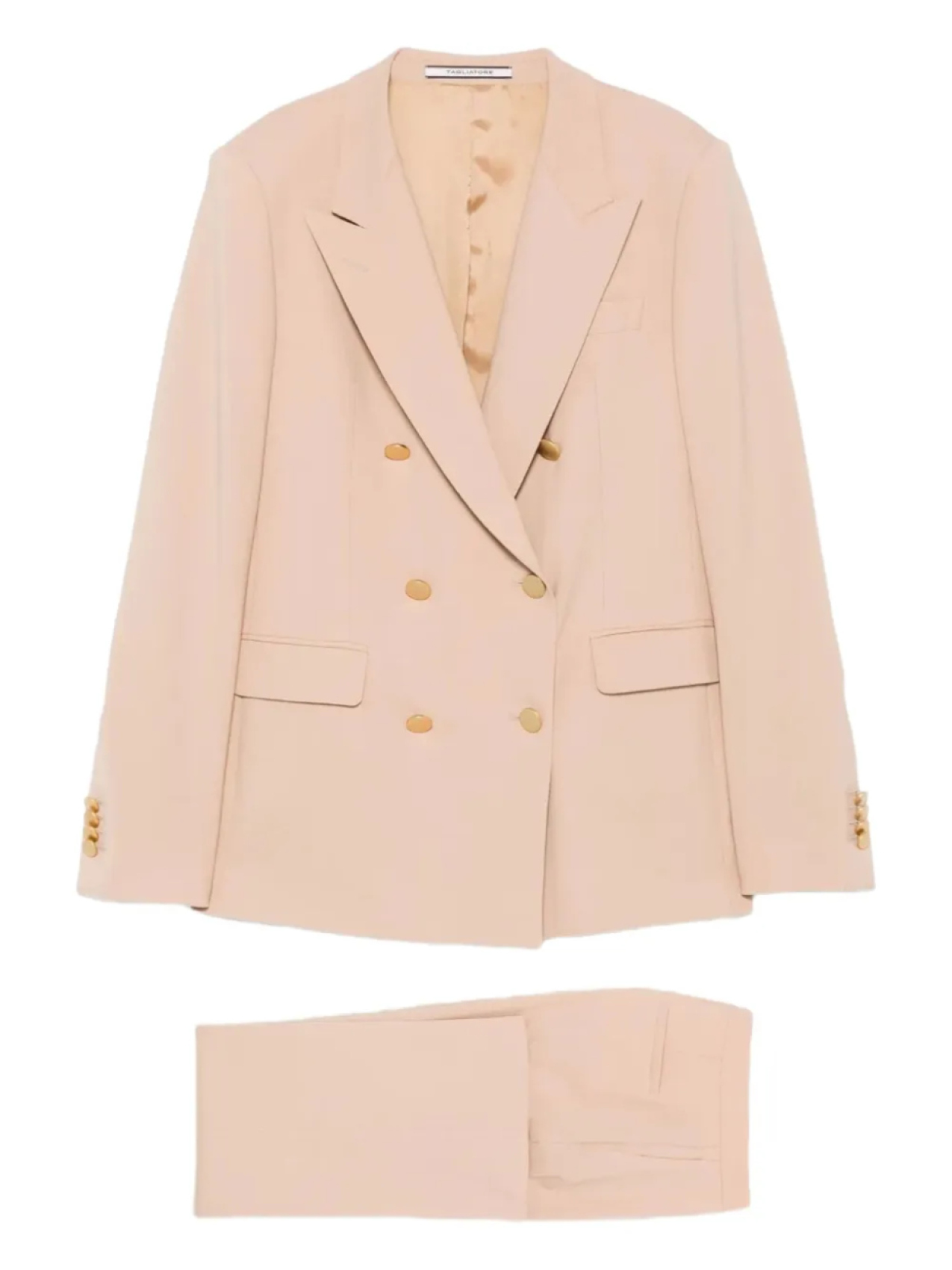 Tagliatore костюм с двубортным пиджаком, нейтральный
Tagliatore костюм с двубортным пиджаком, нейтральный