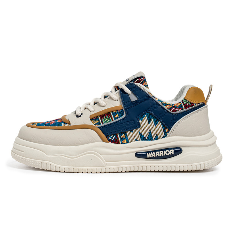 WARRIOR Нескользящие, износостойкие, легкие низкие мужские кроссовки для скейтбординга бежевого, темно-синего, желтого цветов
WARRIOR Нескользящие, износостойкие, легкие низкие мужские кроссовки для скейтбординга бежевого, темно-синего, желтого цветов