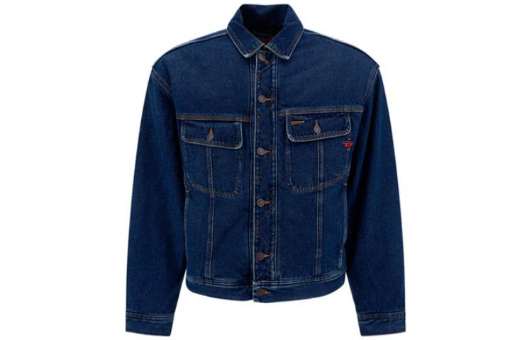 DIESEL Джинсовая куртка FW22 Denim Blue, Denim Blue
DIESEL Джинсовая куртка FW22 Denim Blue, Denim Blue