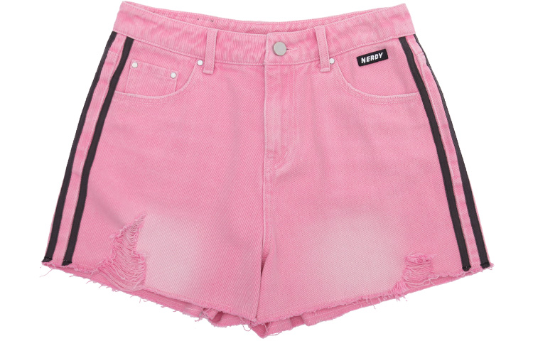Nerdy Женские джинсовые шорты светло-розовые
Nerdy Женские джинсовые шорты светло-розовые