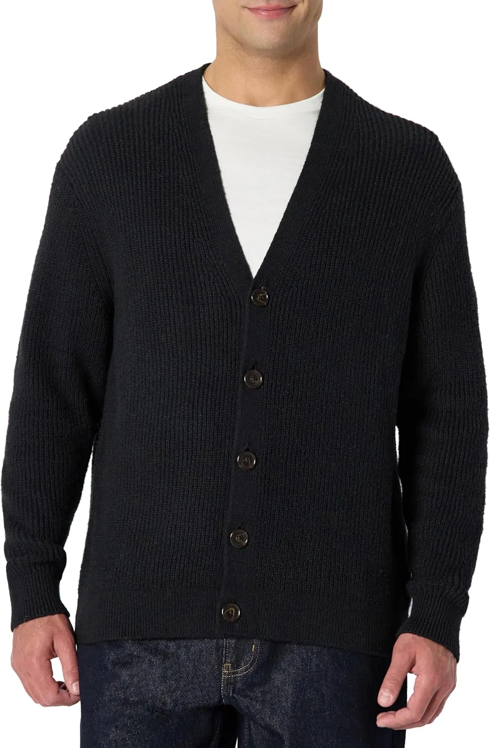 Кардиган мужской Relaxed-Fit из хлопковой смеси Amazon Essentials
Кардиган мужской Relaxed-Fit из хлопковой смеси Amazon Essentials