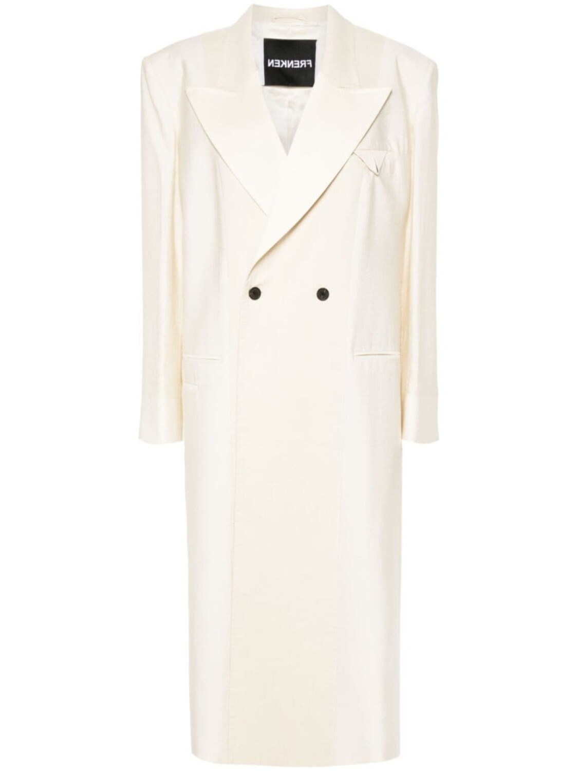 Frenken пальто Insideout длины макси, белый
Frenken пальто Insideout длины макси, белый