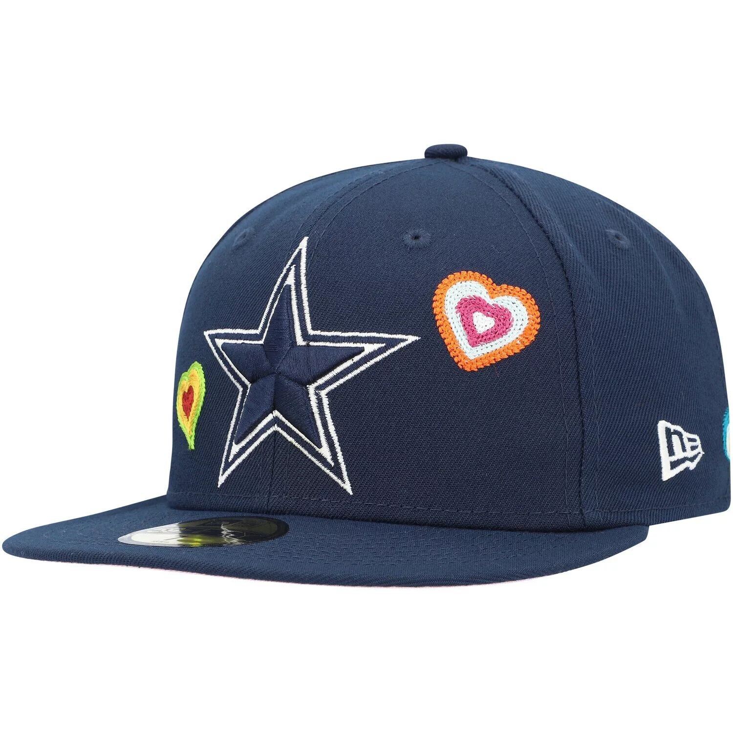 Мужская облегающая шляпа New Era Navy Dallas Cowboys Chain Stitch Heart 59FIFTY
Мужская облегающая шляпа New Era Navy Dallas Cowboys Chain Stitch Heart 59FIFTY