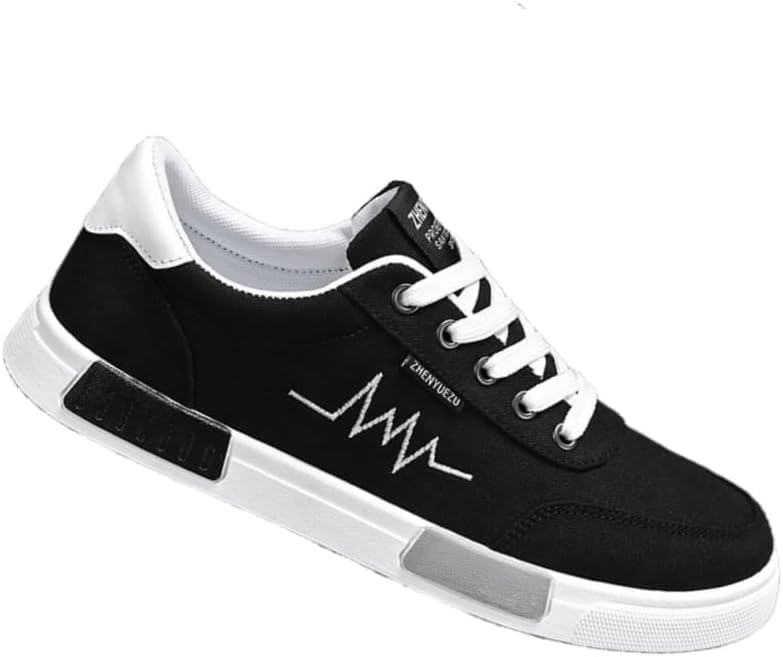 Мужские повседневные модные кроссовки Hhhchpm большого размера - простые стильные тканевые туфли с прочной подошвой, не скользящей, белый/черный
Мужские повседневные модные кроссовки Hhhchpm большого размера - простые стильные тканевые туфли с прочной подошвой, не скользящей, белый/черный