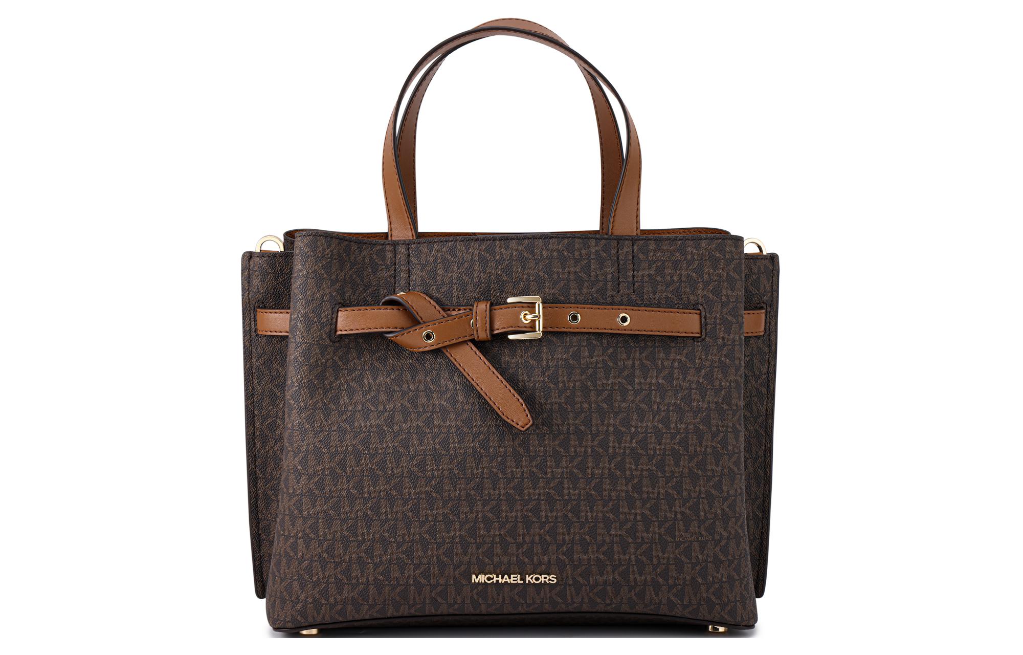 MICHAEL KORS Кожаная сумка через плечо Эмилия, Коричневый, MICHAEL KORS Кожаная сумка через плечо Эмилия
MICHAEL KORS Кожаная сумка через плечо Эмилия, Коричневый, MICHAEL KORS Кожаная сумка через плечо Эмилия