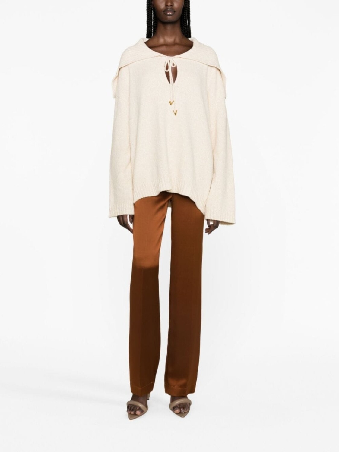 AERON джемпер-кейп Pearl, нейтральный цвет
AERON джемпер-кейп Pearl, нейтральный цвет