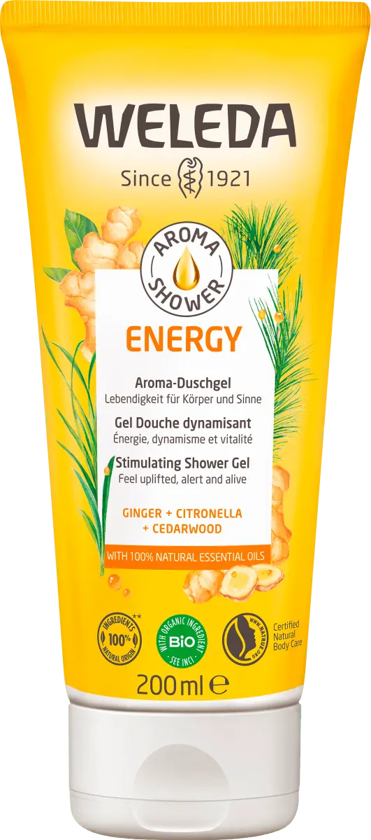 Гель для душа Aroma Energy 200мл Weleda
Гель для душа Aroma Energy 200мл Weleda