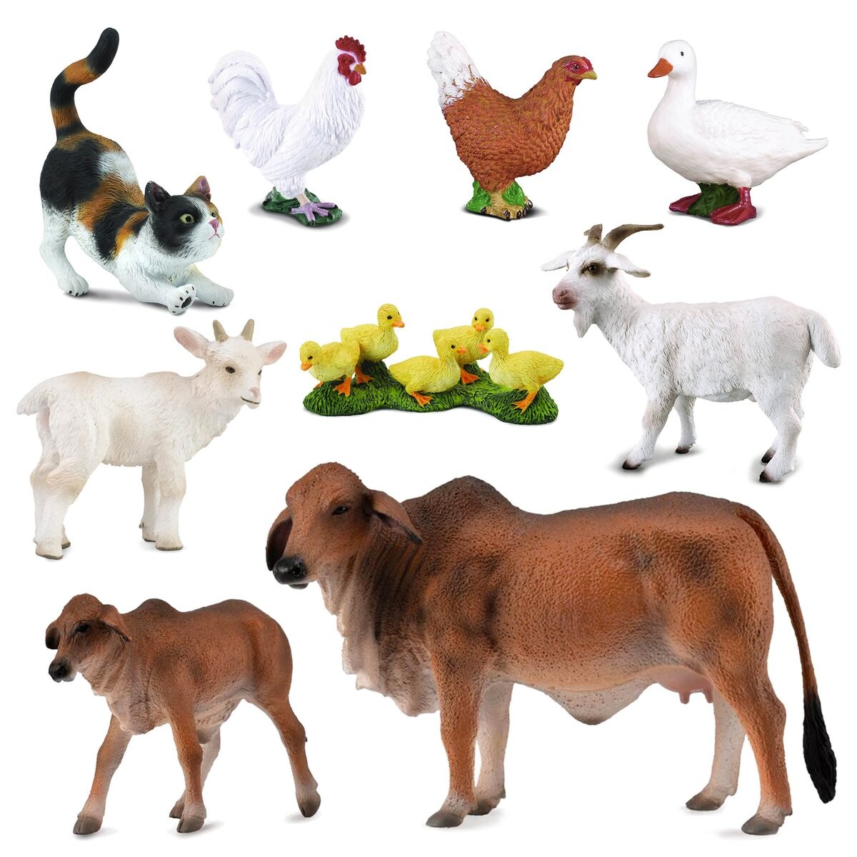 Collecta, Коллекционная фигурка, Набор детских фигурок, Фигурки «Сельскохозяйственные животные», кат. № 66971.
Collecta, Коллекционная фигурка, Набор детских фигурок, Фигурки «Сельскохозяйственные животные», кат. № 66971.