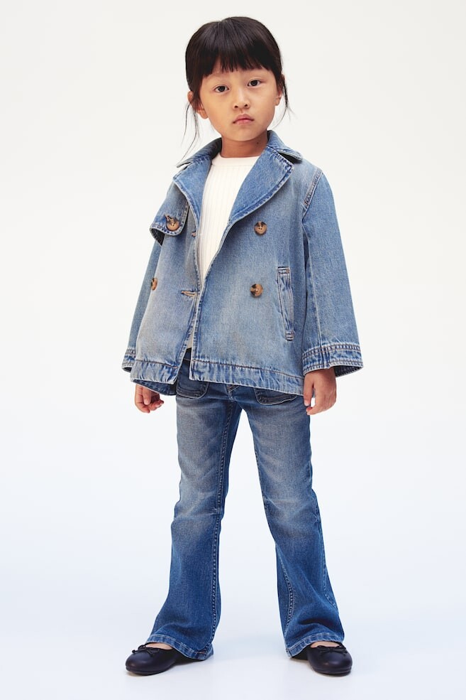 Расклешенные джинсы H&M, синий
Расклешенные джинсы H&M, синий