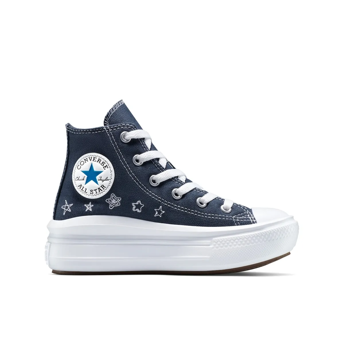 Детские повседневные кроссовки Chuck Taylor All Star Move Star Essentials Converse, морской
Детские повседневные кроссовки Chuck Taylor All Star Move Star Essentials Converse, морской