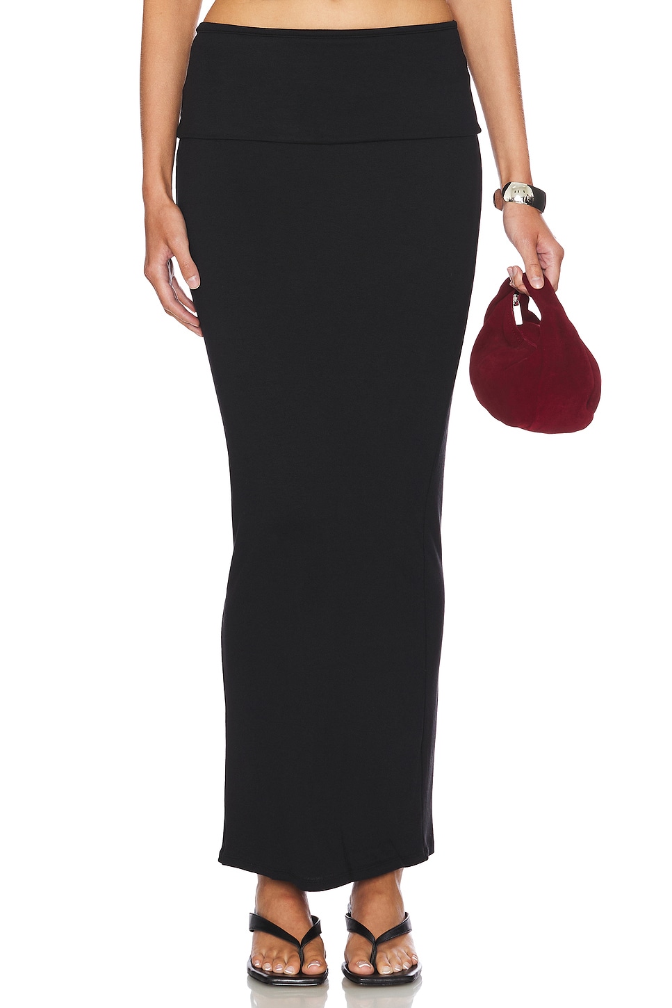 Юбка есин Afrm, черный 
Юбка есин Afrm, черный