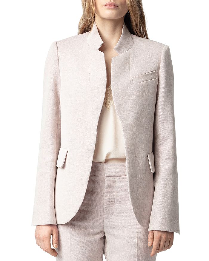 Блестящий блейзер Zadig & Voltaire, слоновая кость/кремовый
Блестящий блейзер Zadig & Voltaire, слоновая кость/кремовый