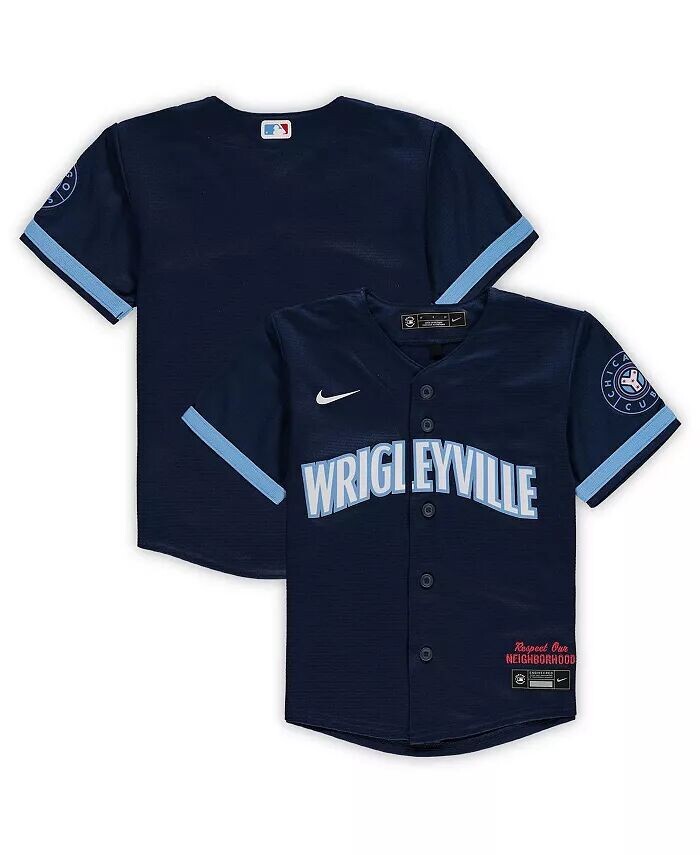 Реплика команды унисекс для малышей Chicago Cubs MLB City Connect Nike
Реплика команды унисекс для малышей Chicago Cubs MLB City Connect Nike