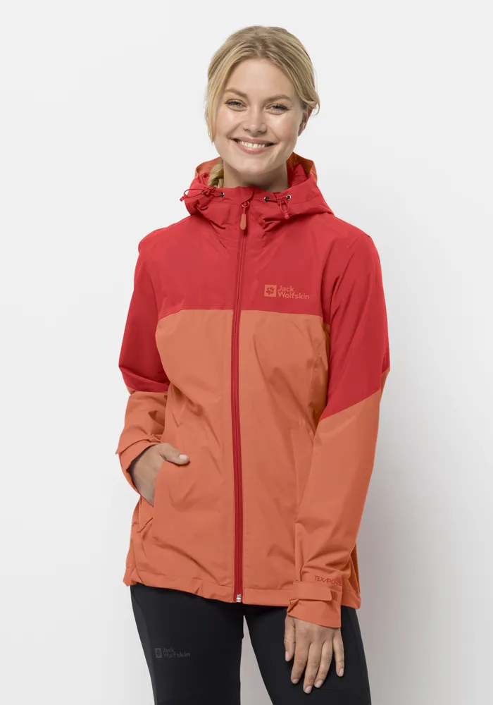 Куртка Jack Wolfskin для отдыха "WEILTAL 2L JKT W", с капюшоном, цвет Guave
Куртка Jack Wolfskin для отдыха "WEILTAL 2L JKT W", с капюшоном, цвет Guave