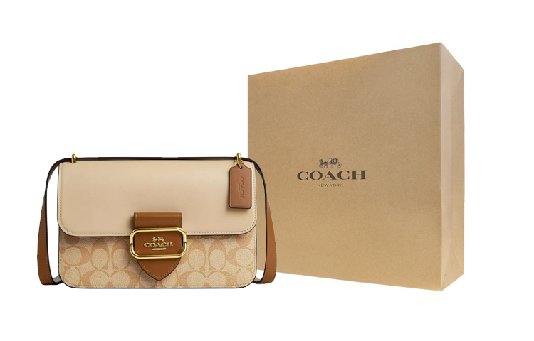 COACH Сумка через плечо из кожи Морган
COACH Сумка через плечо из кожи Морган