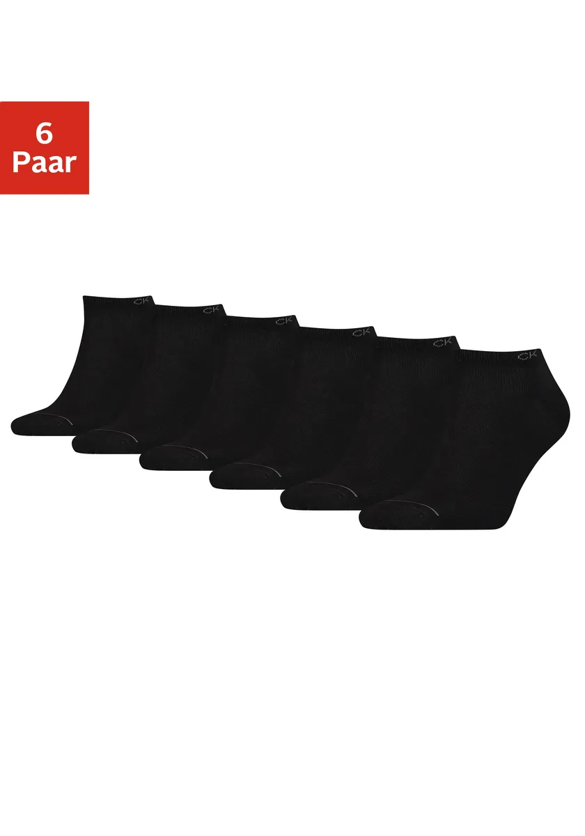 Носки-кроссовки Calvin Klein (6 шт. в упаковке) с вязаным логотипом на поясе, черный
Носки-кроссовки Calvin Klein (6 шт. в упаковке) с вязаным логотипом на поясе, черный