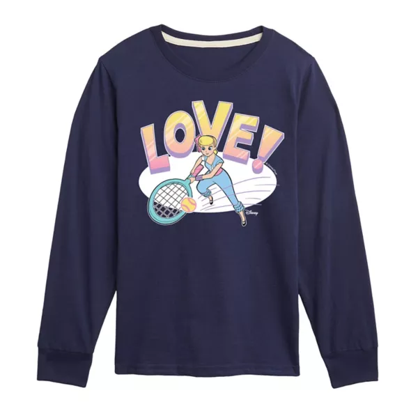 Футболка с длинным рукавом и принтом «История игрушек» Бо Пип для мальчиков 8-20 лет Disney / Pixar, синий 
Футболка с длинным рукавом и принтом «История игрушек» Бо Пип для мальчиков 8-20 лет Disney / Pixar, синий