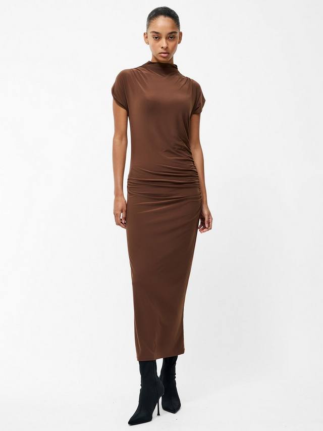 Драповое платье samira French Connection, коричневый
Драповое платье samira French Connection, коричневый