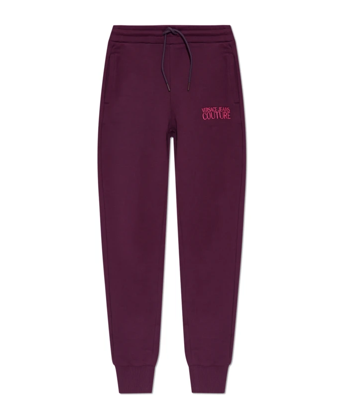 Спортивные штаны с вышитым логотипом Versace Jeans Couture, фиолетовый
Спортивные штаны с вышитым логотипом Versace Jeans Couture, фиолетовый