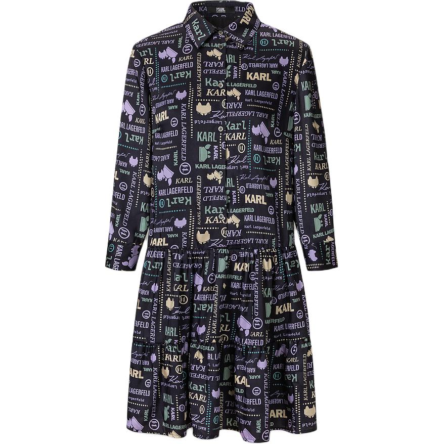 KARL LAGERFELD / Karl Lagerfeld Jeans Длинное платье с длинными рукавами KARL LAGERFELD черное
KARL LAGERFELD / Karl Lagerfeld Jeans Длинное платье с длинными рукавами KARL LAGERFELD черное