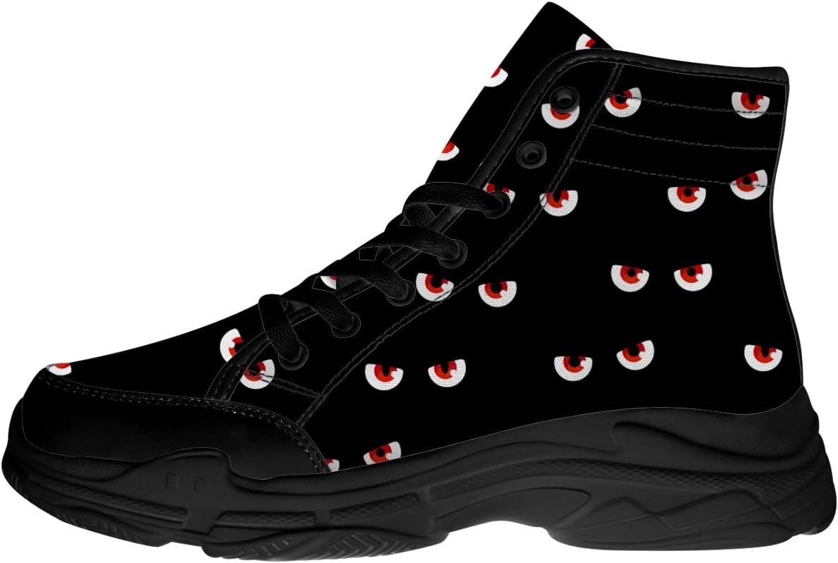 Высокие кеды Eyes для женщин и мужчин, тканевые платформы на шнуровке, подарки для нее и для него Generic, черный
Высокие кеды Eyes для женщин и мужчин, тканевые платформы на шнуровке, подарки для нее и для него Generic, черный