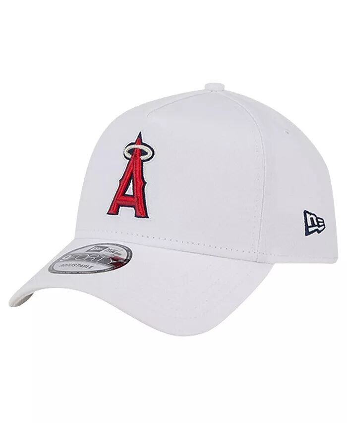 Мужская белая регулируемая кепка Los Angeles Angels TC A-Frame 9FORTY New Era, белый 
Мужская белая регулируемая кепка Los Angeles Angels TC A-Frame 9FORTY New Era, белый