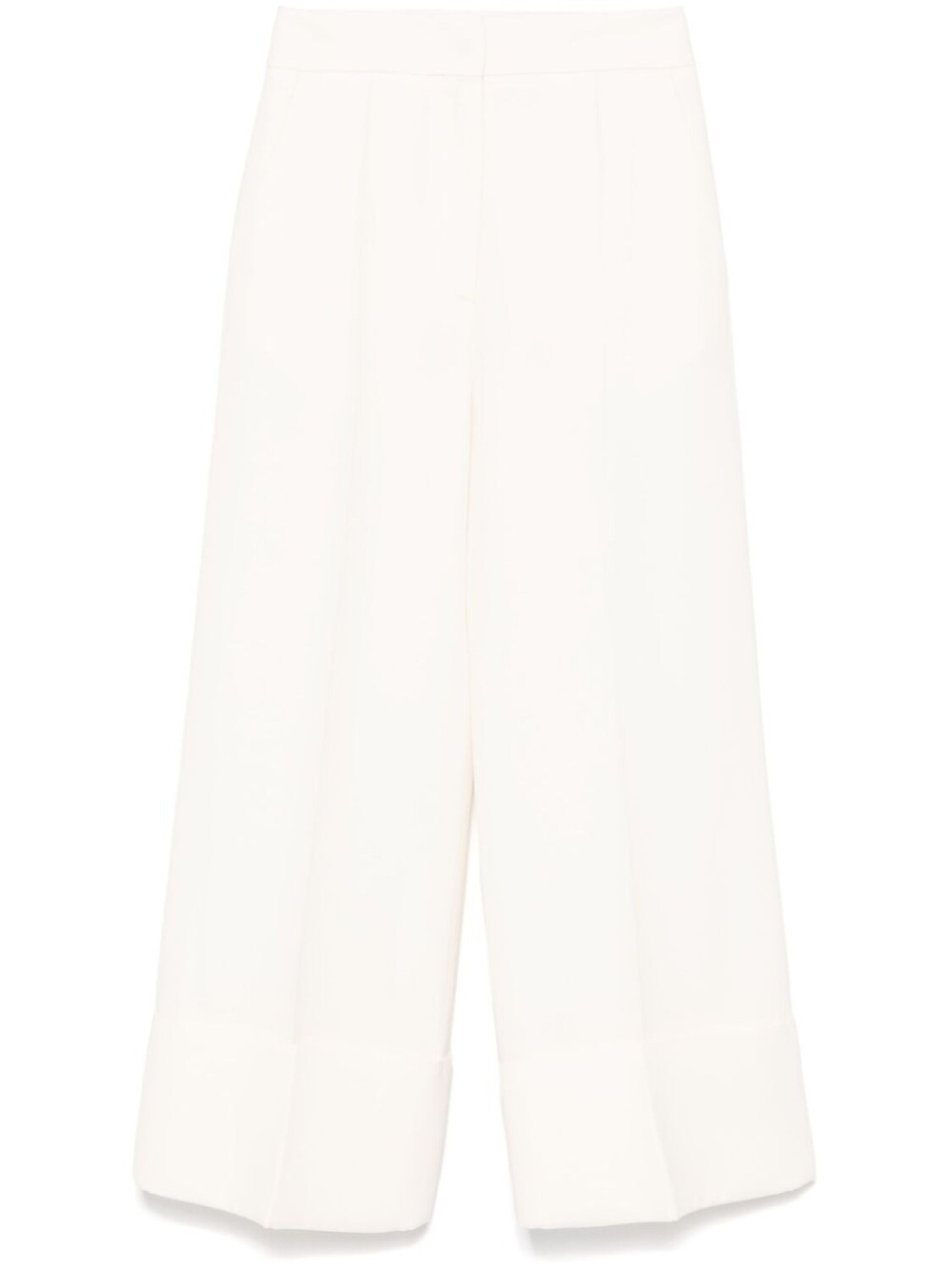 Брюки широкого кроя Valentino Garavani, нейтральный цвет 
Брюки широкого кроя Valentino Garavani, нейтральный цвет