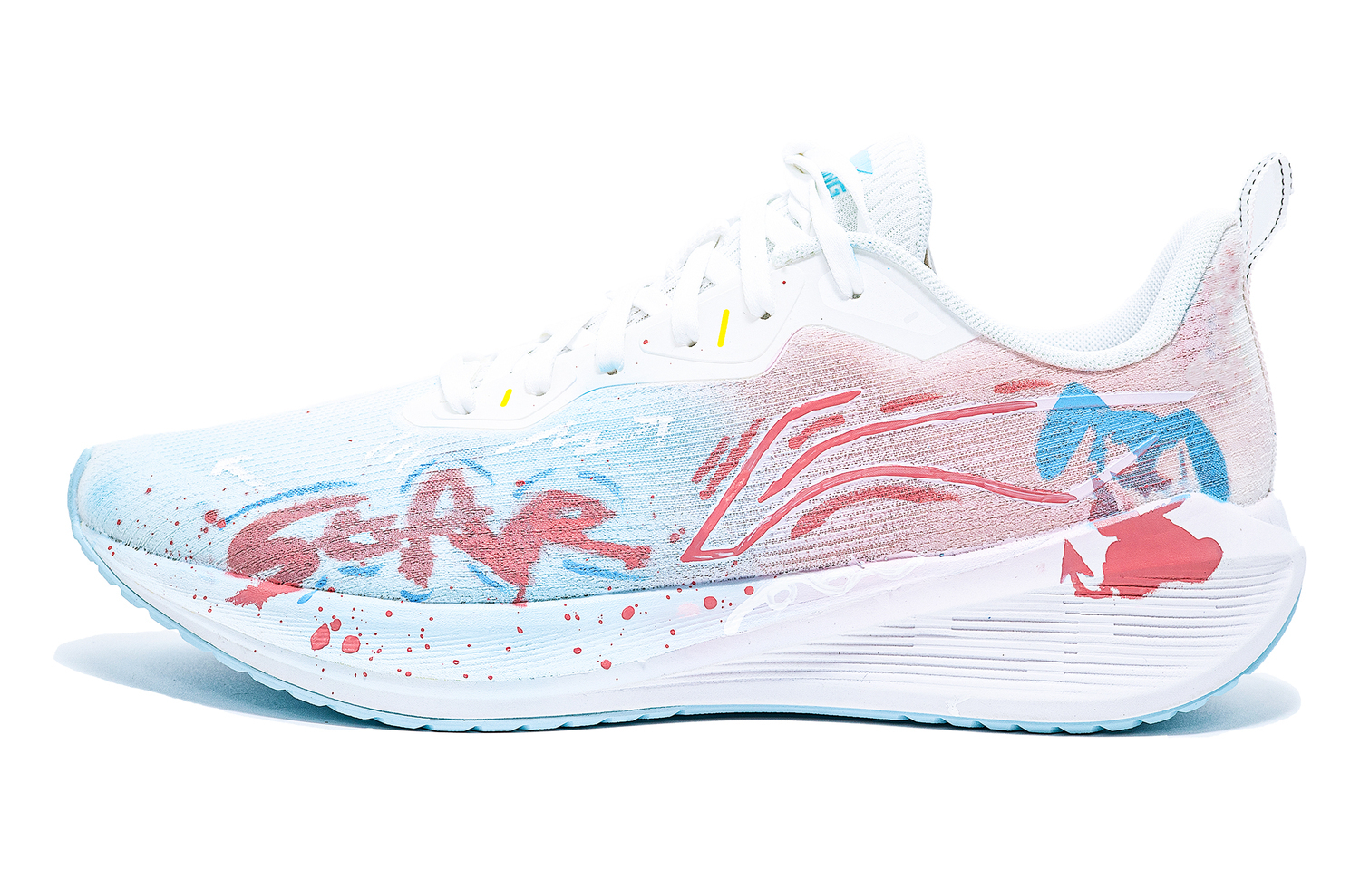 LINING Беговые кроссовки Wuyue мужские низкие белый/розовый/синий
LINING Беговые кроссовки Wuyue мужские низкие белый/розовый/синий