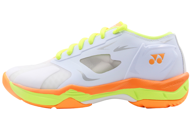 YONEX Юнисекс бадминтонные кроссовки Power Cushion низкие бело-оранжевые
YONEX Юнисекс бадминтонные кроссовки Power Cushion низкие бело-оранжевые