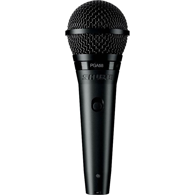 Кардиоидный динамический вокальный микрофон Shure PGA58-XLR
Кардиоидный динамический вокальный микрофон Shure PGA58-XLR