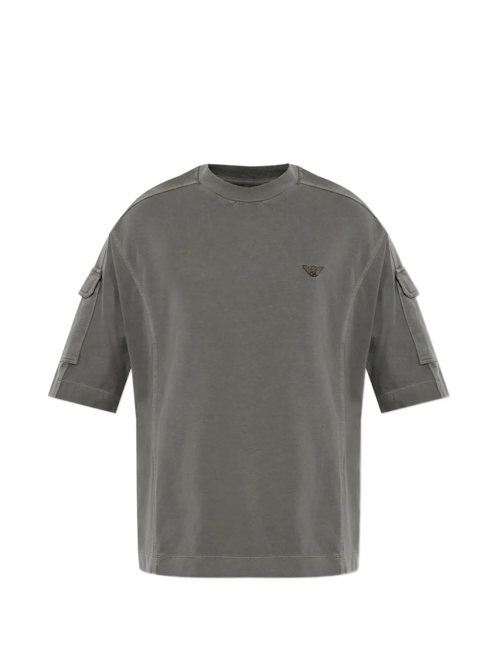 Футболка с круглым вырезом Emporio Armani, серый
Футболка с круглым вырезом Emporio Armani, серый