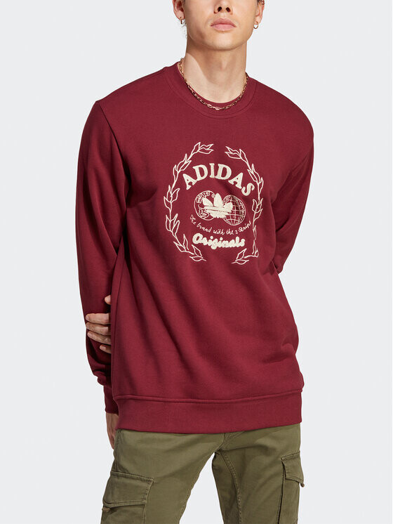 Толстовка обычного кроя Adidas, красный
Толстовка обычного кроя Adidas, красный