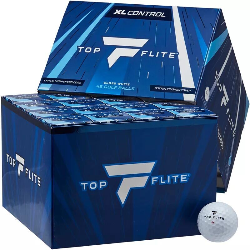 Мячи для гольфа Top Flite 2024 XL Control — 48 шт., белый
Мячи для гольфа Top Flite 2024 XL Control — 48 шт., белый