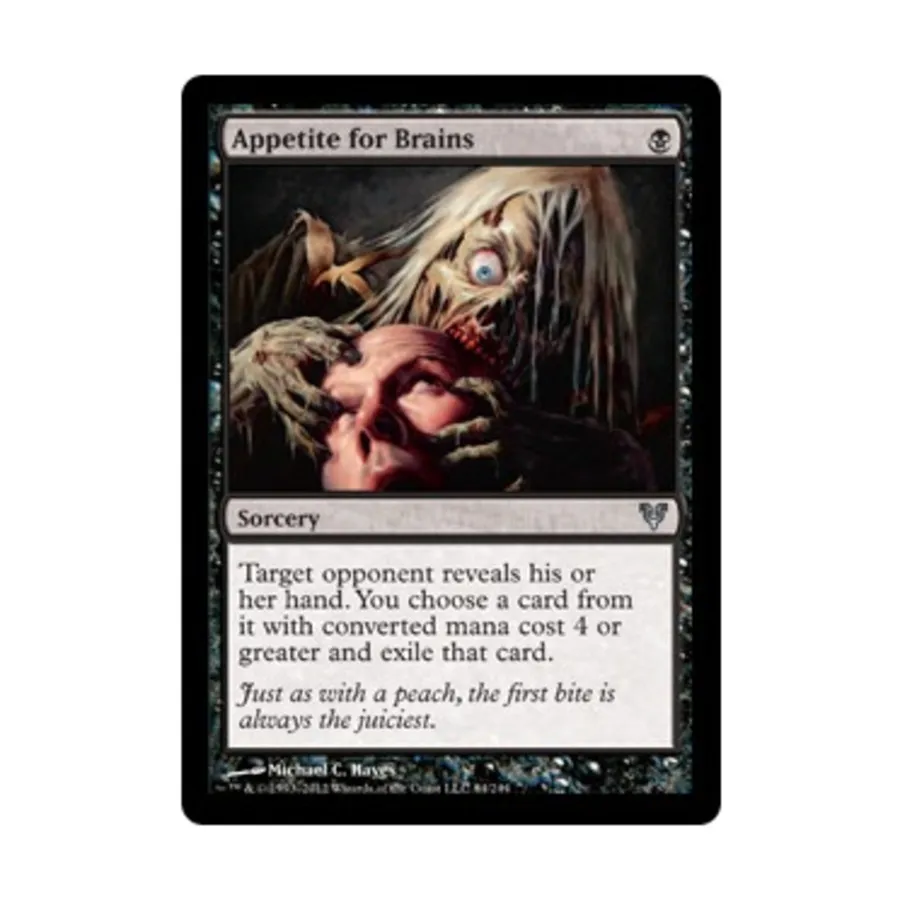 CCG Аппетит к мозгам (U), MTG - Avacyn Restored
CCG Аппетит к мозгам (U), MTG - Avacyn Restored