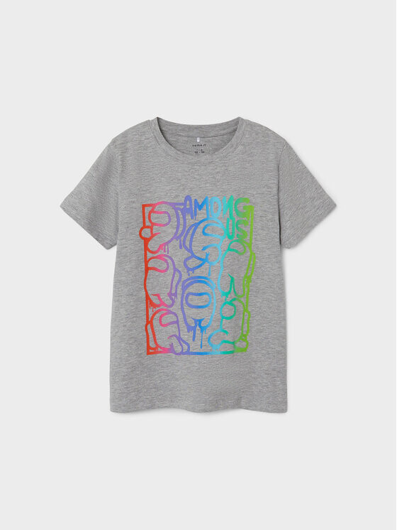 Футболка стандартного кроя Name It, серый
Футболка стандартного кроя Name It, серый
