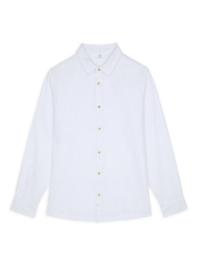 Длинная рубашка из льняной смеси Chelsea Peers, White
Длинная рубашка из льняной смеси Chelsea Peers, White