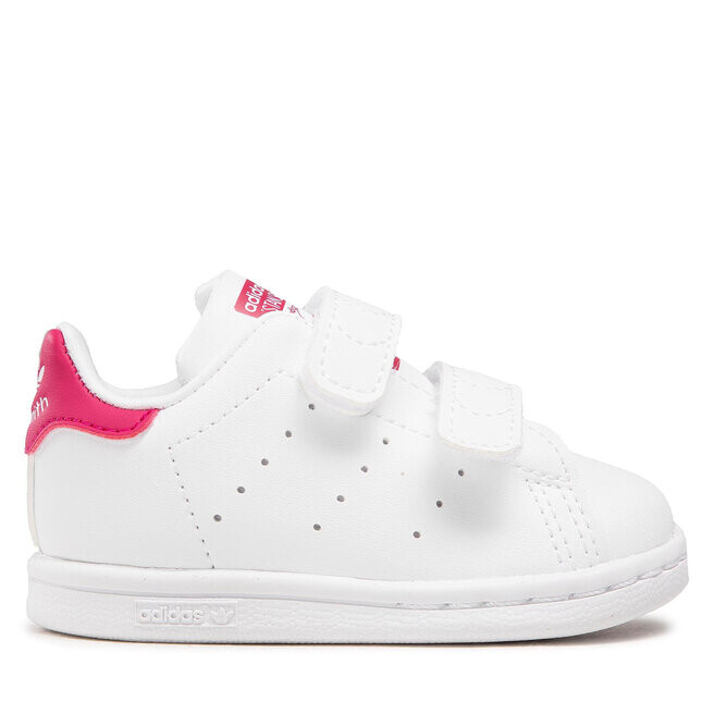Кроссовки Adidas StanSmith Cf детские, белый/розовый
Кроссовки Adidas StanSmith Cf детские, белый/розовый