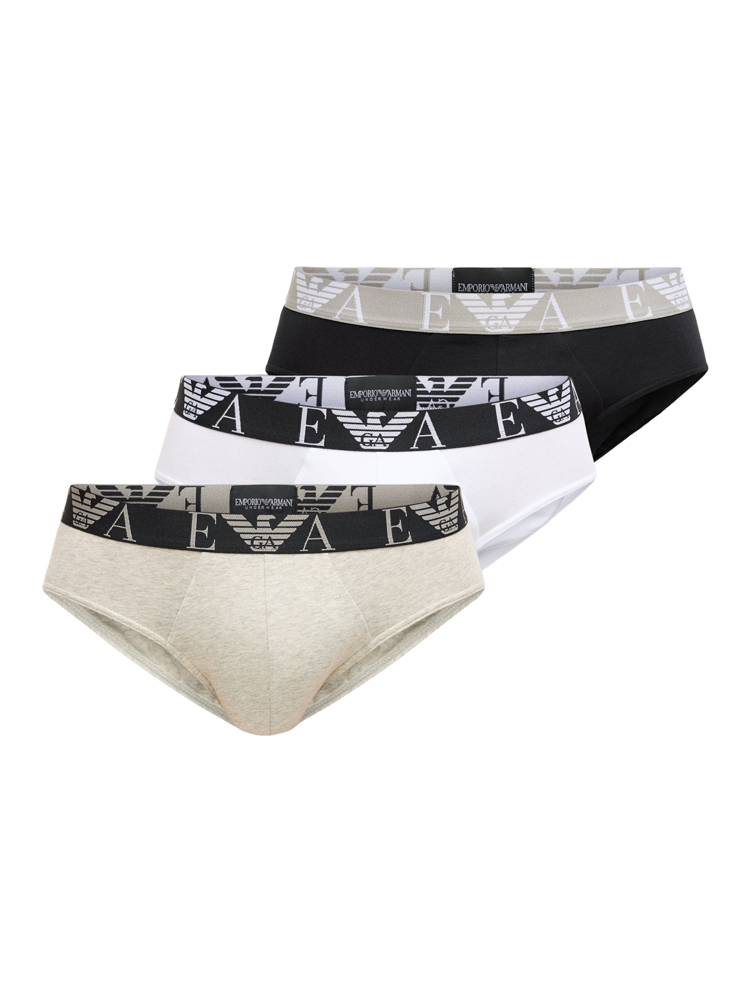 Emporio Armani Трусики в цвете Cream, Black, White
Emporio Armani Трусики в цвете Cream, Black, White