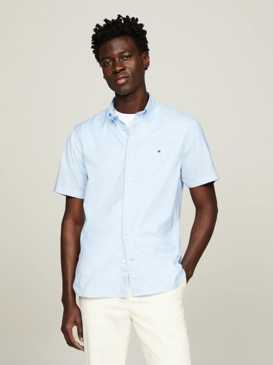 Рубашка Tommy Hilfiger с короткими рукавами "FLEX POPLIN RF SHIRT S/S", с рубашечным воротником, синий
Рубашка Tommy Hilfiger с короткими рукавами "FLEX POPLIN RF SHIRT S/S", с рубашечным воротником, синий