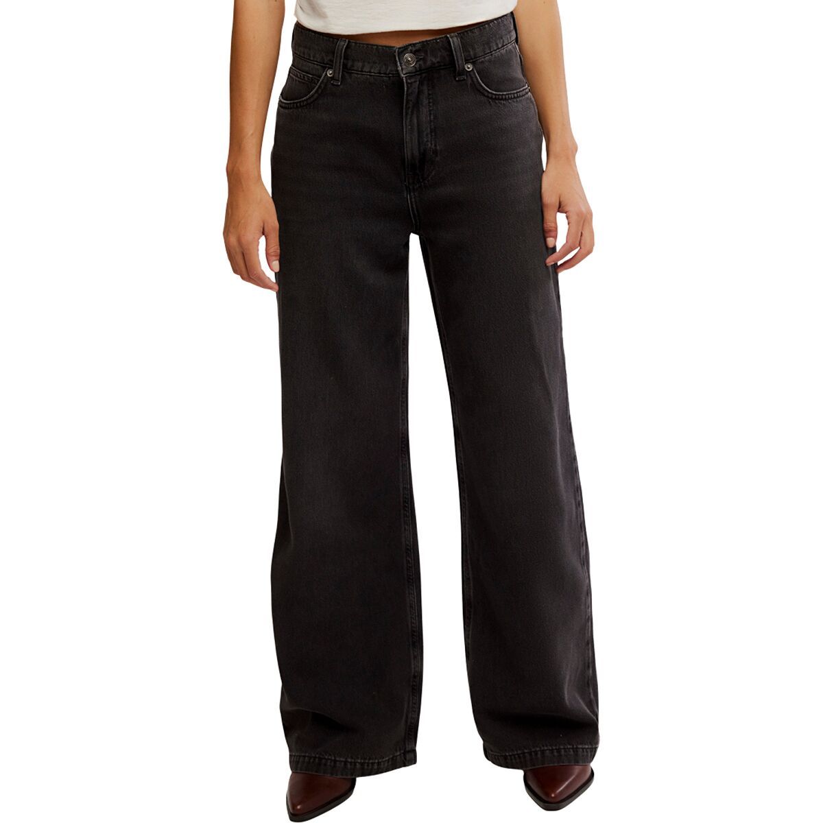 Джинсы Stride Free People, цвет miles to go 
Джинсы Stride Free People, цвет miles to go