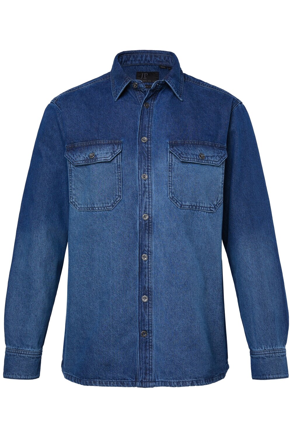 JP1880 Рубашка на пуговицах Regular fit в синем дениме
JP1880 Рубашка на пуговицах Regular fit в синем дениме