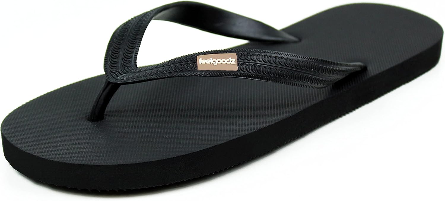 Мужские классические резиновые шлепанцы Feelgoodz - водонепроницаемые, 100% натуральный резина и полностью веганские сандалии, сертифицированные по стандарту справедливой торговли, экологически чистые и ремесленно изготовленные
Мужские классические резиновые шлепанцы Feelgoodz - водонепроницаемые, 100% натуральный резина и полностью веганские сандалии, сертифицированные по стандарту справедливой торговли, экологически чистые и ремесленно изготовленные