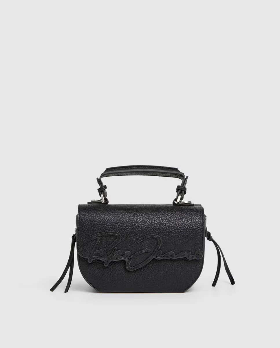 Женская сумка-кроссбоди Amber Script с клапаном, фирменным логотипом в виде подписи и узором в виде узла по бокам Pepe Jeans, черный
Женская сумка-кроссбоди Amber Script с клапаном, фирменным логотипом в виде подписи и узором в виде узла по бокам Pepe Jeans, черный